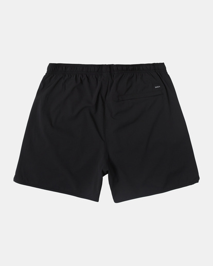 1 Yogger 15" - Performance Shorts for Men Black Z4WKMBRVF1 RVCA