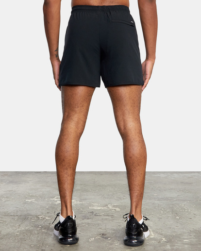 3 Yogger 15" - Performance Shorts for Men Black Z4WKMBRVF1 RVCA