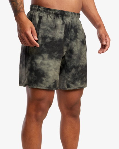 4 Yogger Stretch - Shorts mit elastischem Bund für Männer Grün Z4WKMGRVF1 RVCA