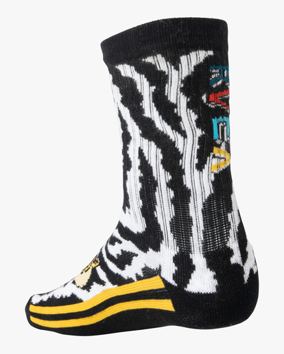 1 RVCA ANP 1 Pack - Crew Socks for Men Black Z5SORDRVF1 RVCA