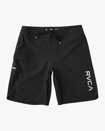 0 Boy's Eastern Boardshorts 17" Black AVBBS00137 RVCA
