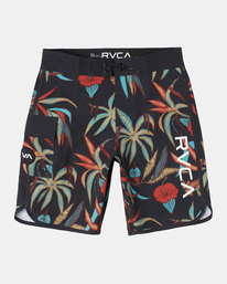 0 Boy's Eastern Boardshorts 17" Red AVBBS00137 RVCA