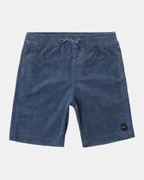 0 Boy's Escape Corduroy Walkshorts 16" Blue AVBWS00111 RVCA