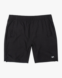0 Boy's Yogger III Elastic Walkshorts 15" Black AVBWS00120 RVCA