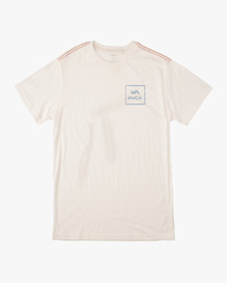 rvca, Boy's VA All The Way Tee, ANTIQUE WHITE (anw) VA ALL THE WAY SS AVBZT00296