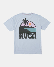0 Boy's Sundowner Tee Blue AVBZT00384 RVCA