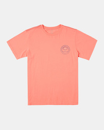 1 Boy's Tract Tee Pink AVBZT00388 RVCA
