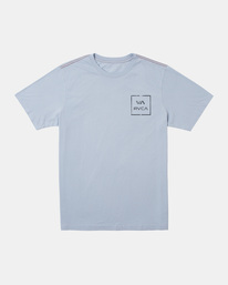 1 VA All The Way Tee Blue AVBZT00390 RVCA