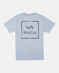 0 VA All The Way Tee Blue AVBZT00390 RVCA