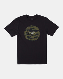 0 Motors Tee Black AVBZT00393 RVCA