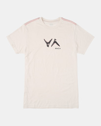 0 Hawaii Fins Tee White AVBZT00397 RVCA