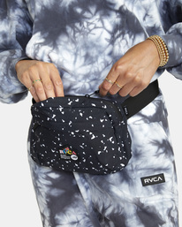 1 LP x KLW Bum Bag Waist Pack Black AVJBA00108 RVCA