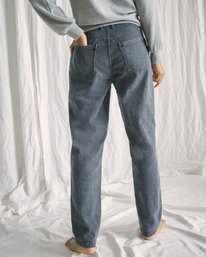 rvca, Camille Rowe Pops Denim Pants, STONE (stn) POPS AVJDP00105