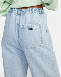 6 Scrunchie Denim Pants Multicolor AVJDP00108 RVCA