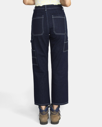 5 Recession Denim Pants Blue AVJDP00109 RVCA