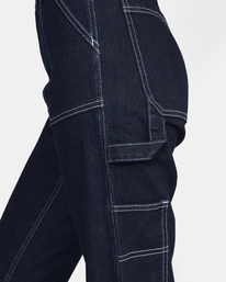 7 Recession Denim Pants Blue AVJDP00109 RVCA