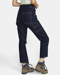 3 Recession Denim Pants Blue AVJDP00109 RVCA