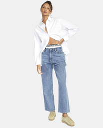 6 Anthem Denim Pants Blue AVJDP00110 RVCA