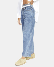 7 Anthem Denim Pants Blue AVJDP00110 RVCA