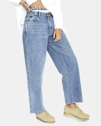 9 Anthem Denim Pants Blue AVJDP00110 RVCA