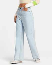 4 Coco Denim - Jean pour Femme Bleu AVJDP00114 RVCA