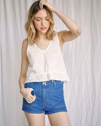 0 Camille Rowe Denim Shorts  AVJDS00107 RVCA