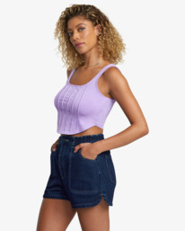 4 Venice Denim Shorts White AVJDS00109 RVCA