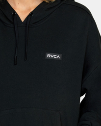 2 VA Essential Hoodie Black AVJFT00118 RVCA
