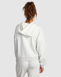 1 VA Essential Hoodie White AVJFT00118 RVCA