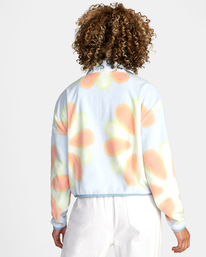 1 Day Off Fleece Jacket Blue AVJFT00135 RVCA