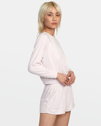5 Seapoint Top Sweatshirt Pink AVJFT00138 RVCA