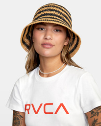 1 Right On Bucket Hat Beige AVJHA00127 RVCA