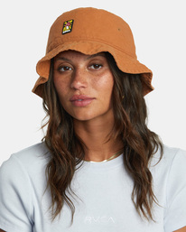 2 Woke Bucket Hat  AVJHA00136 RVCA