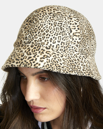 1 Miranda Canvas Bucket Hat Grey AVJHA00145 RVCA
