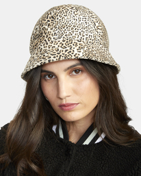 rvca, Miranda Canvas Bucket Hat, MULTI (mul) MIRANDA BUCKET AVJHA00145
