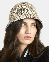 2 Miranda Canvas Bucket Hat Grey AVJHA00145 RVCA