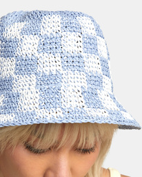 1 Laguna - Anglerhut aus Stroh für Frauen Blau AVJHA00162 RVCA