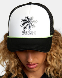 1 Squid Foamy Trucker Hat Black AVJHA00175 RVCA