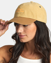 2 Socal Dad Hat - Dad-Cap für Frauen Beige AVJHA00190 RVCA