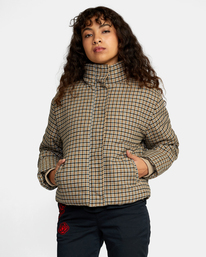 0 Eezeh Puffer JACKET Blue AVJJK00104 RVCA