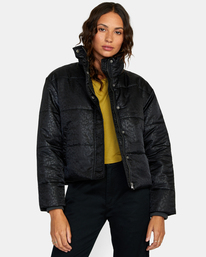 7 Eezeh Puffer JACKET Black AVJJK00104 RVCA