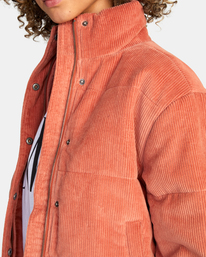2 Eezeh Puffer JACKET Brown AVJJK00104 RVCA