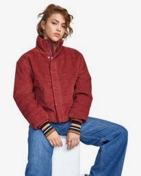 1 Eezeh Puffer JACKET Red AVJJK00104 RVCA