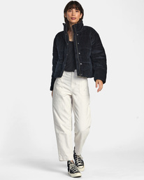 3 Eezeh Puffer JACKET Black AVJJK00104 RVCA