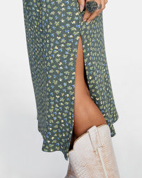 6 Endless Fun Midi Dress Green AVJKD00120 RVCA
