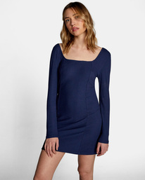 0 Infinity Long Sleeve Mini Dress  AVJKD00128 RVCA