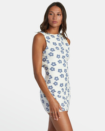 4 Gogo Mini Dress White AVJKD00142 RVCA