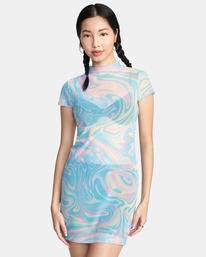 0 Phantasm Mini Dress Grey AVJKD00144 RVCA