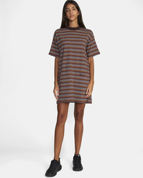 1 Parker T-Shirt Dress Brown AVJKD00150 RVCA