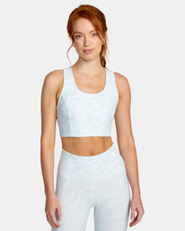 1 VA Essential Sports Bra Blue AVJKT00131 RVCA